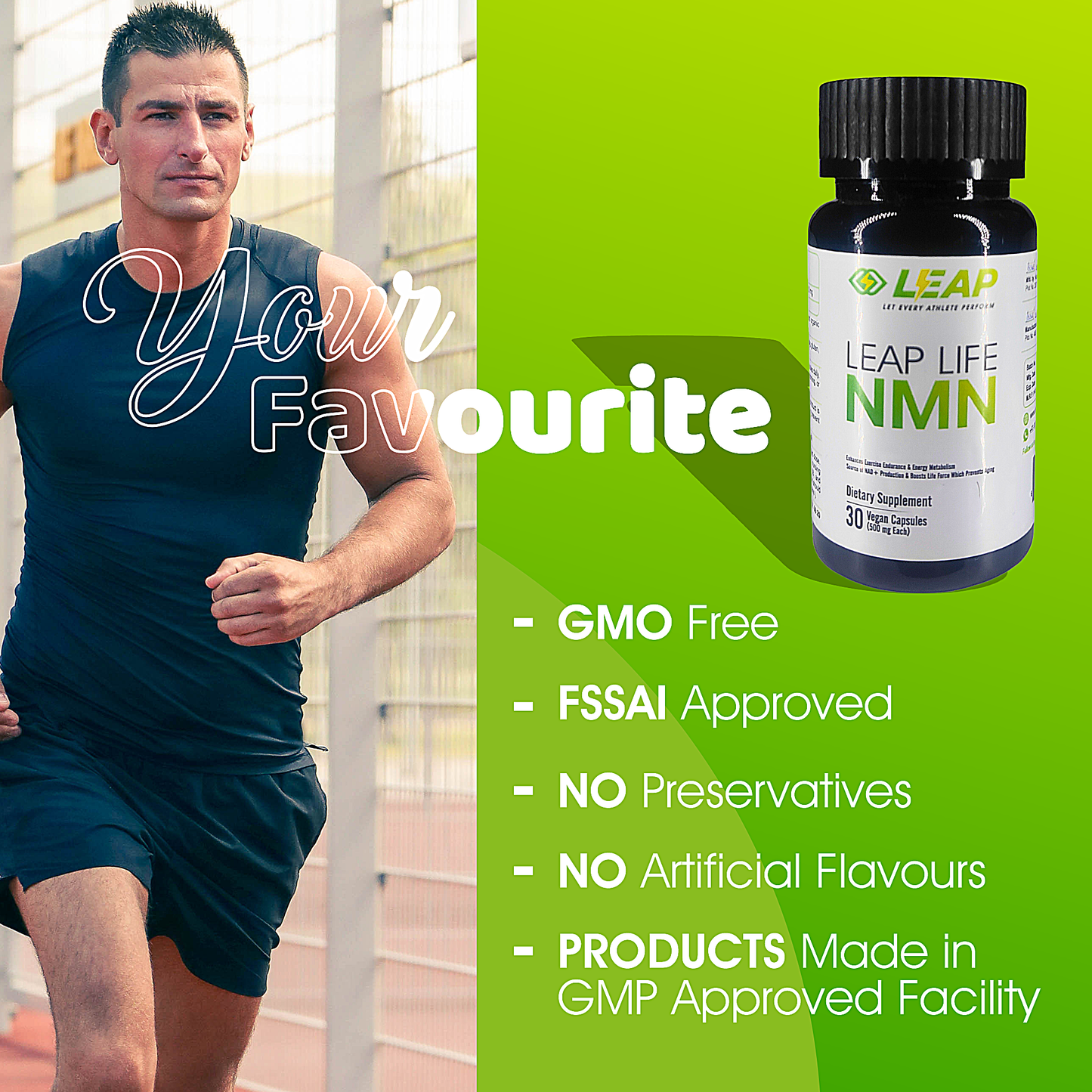 NMN (Nicotinamide Mononucleotide) Supplement: Increase Energy Production & Enhances Endurance Performances