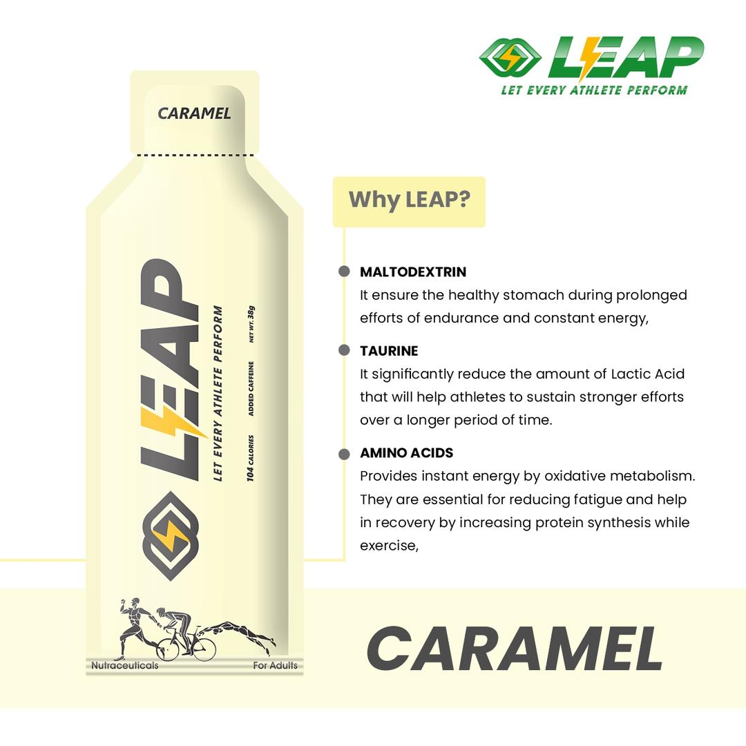 Leap Energy Gel (Caramel Flavor)