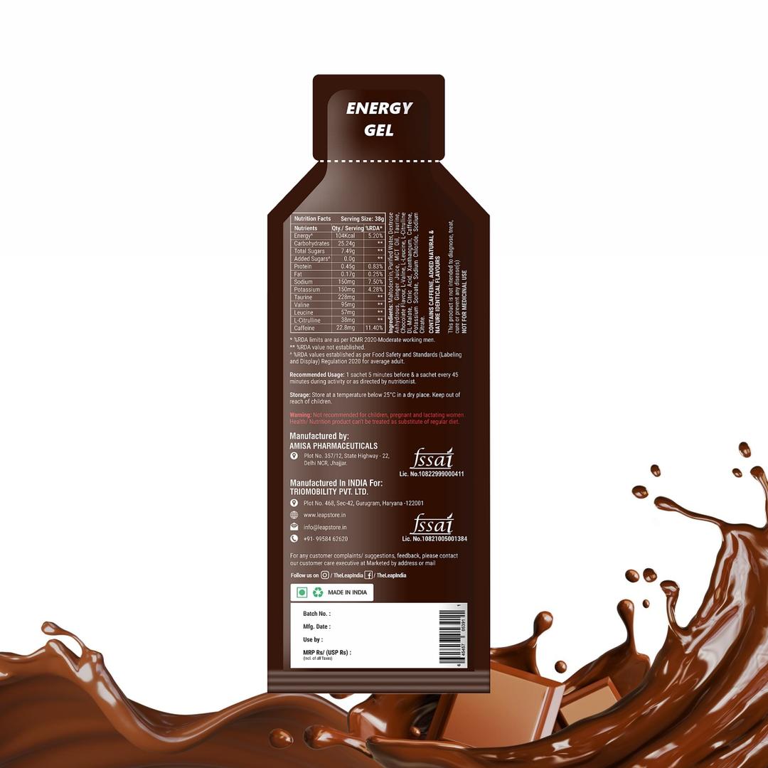Leap Energy Gel (Chocolate Flavor)