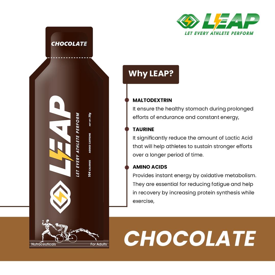Leap Energy Gel (Chocolate Flavor)