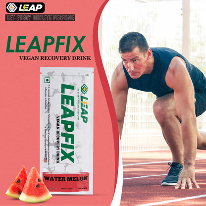 Leapfix Vegan Recovery Drink Watermelon Pack of 5-10-15